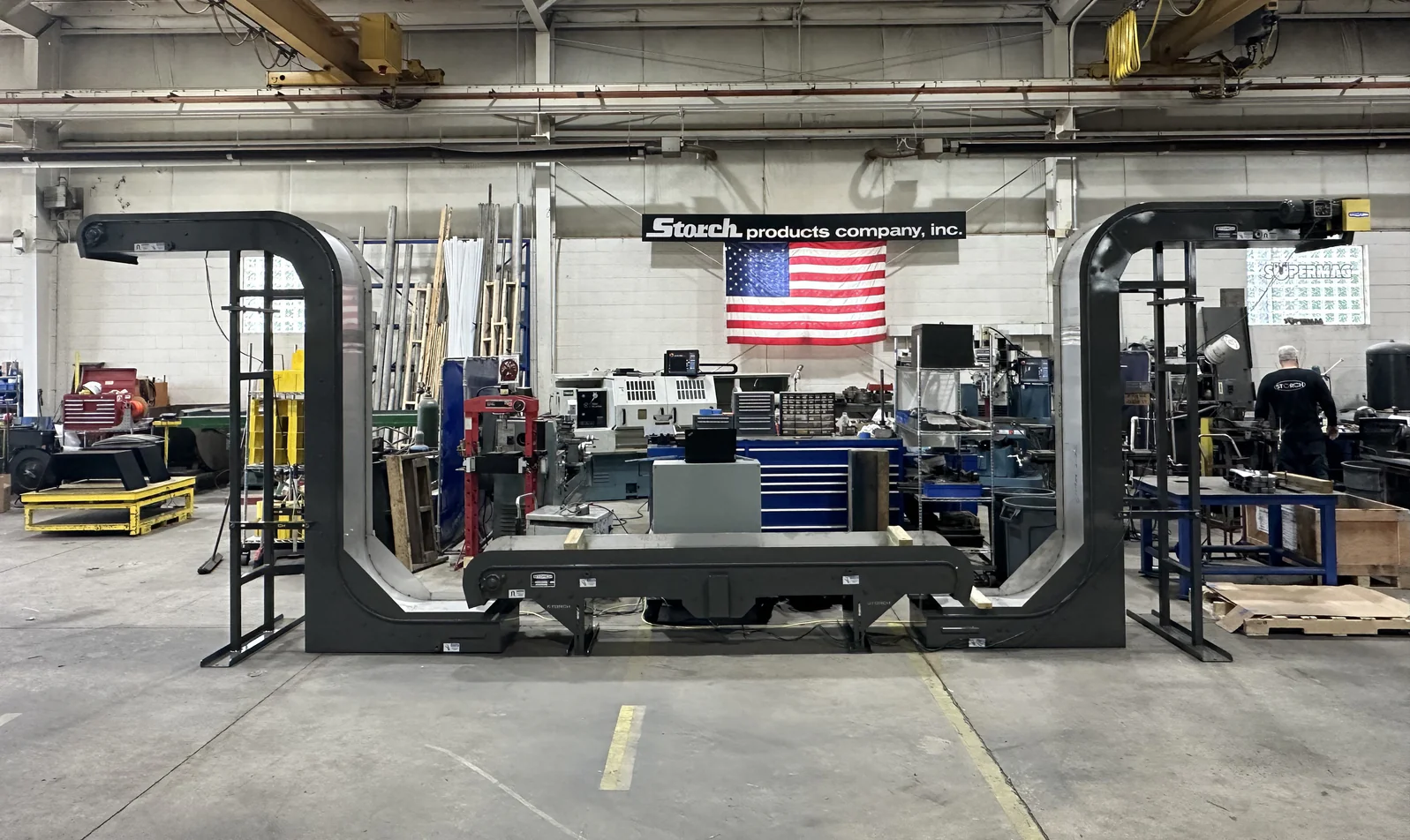 Storch conveyors on shop floor